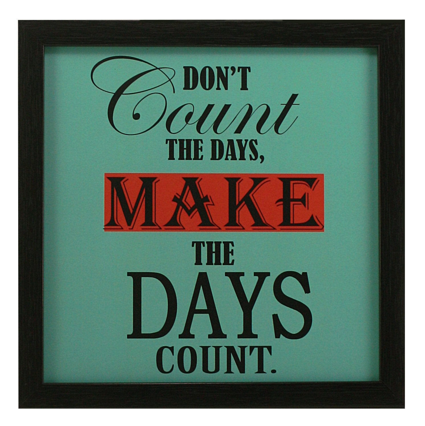 Indianara 3 Piece Set of Framed Wall Hanging Motivational Office Decor Art Prints 8.7 inch X 8.7 inch Without Glass-Multicolour